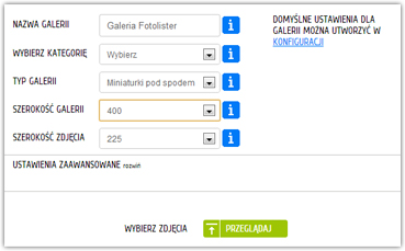 Obrazek przedstawiający funkcjonalność galerii